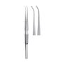 Pinzeta mikro LiquidSteel zahnutá 18 cm