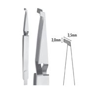 Pinzeta pro zámky k přímému lepení s pozicionérem 14 cm