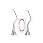 Kyrety Gracey silicon LiquidSteel MiniFive 1-2 světle modrá
