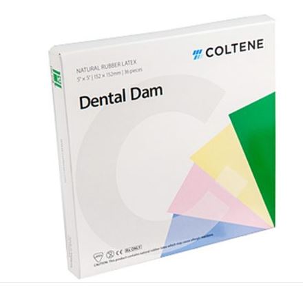 Dental Dam světlé tenké 0,15mm 36ks (pův. kod: COH00533)