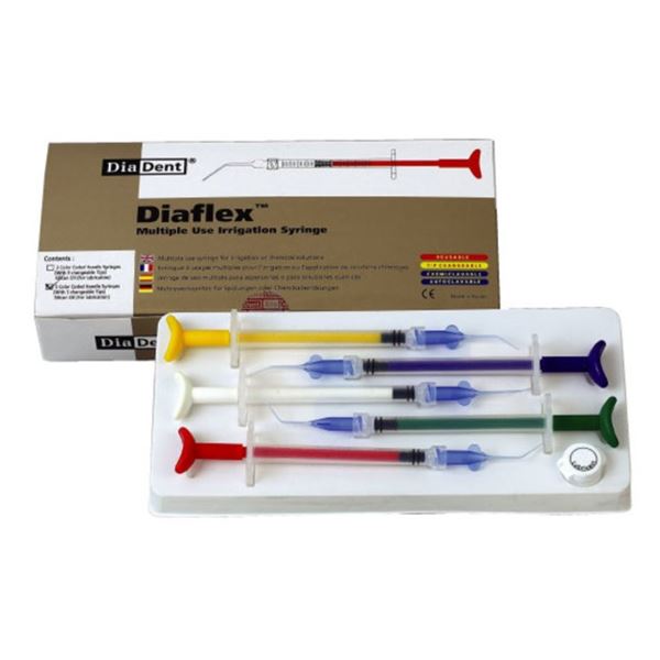 DiaFlex V - Výplachové stříkačky pro výplach kořenových kanálků