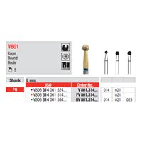 Diamant FG Diacut MLT V801.014  (5ks/bal)