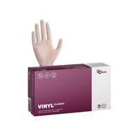 Vinylové rukavice VINYL CLASSIC vel.L 100 ks, pudrované, bílé, 4.8 g