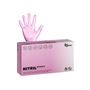 Nitrilové rukavice NITRIL SPARKLE vel.M  100 ks, nepudrované, perleťově růžové, 4.0 g