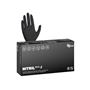Nitrilové rukavice NITRIL IDEAL3 vel.M  100 ks, nepudrované, černé, 3.5 g
