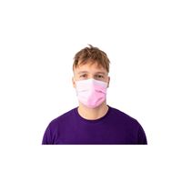 Ústenky jednorázová, 3 vrstvá, 175 x 93 mm, 50 ks, růžová