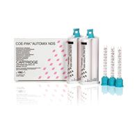 Coe-Pak NDS 2 x 50 ml v kartuších, 12x míchací kanyly tyrkysové