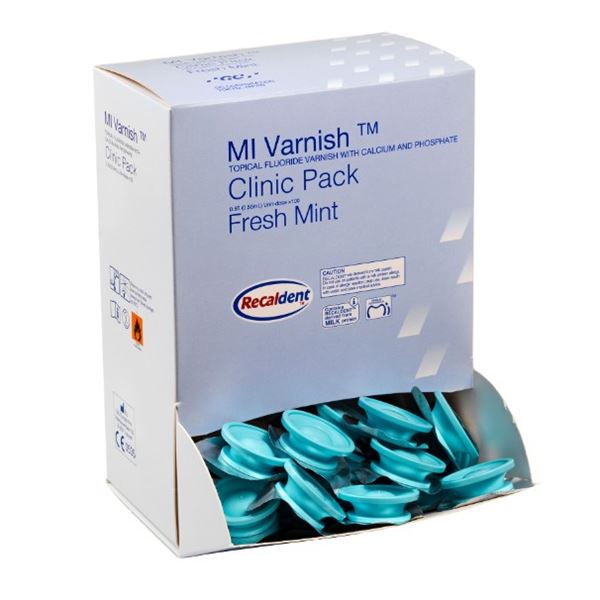 MI Varnish klinické balení máta 100x0,4ml