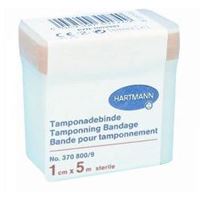 Tampon. obinadlo 1cmx5m steril./drén 370800