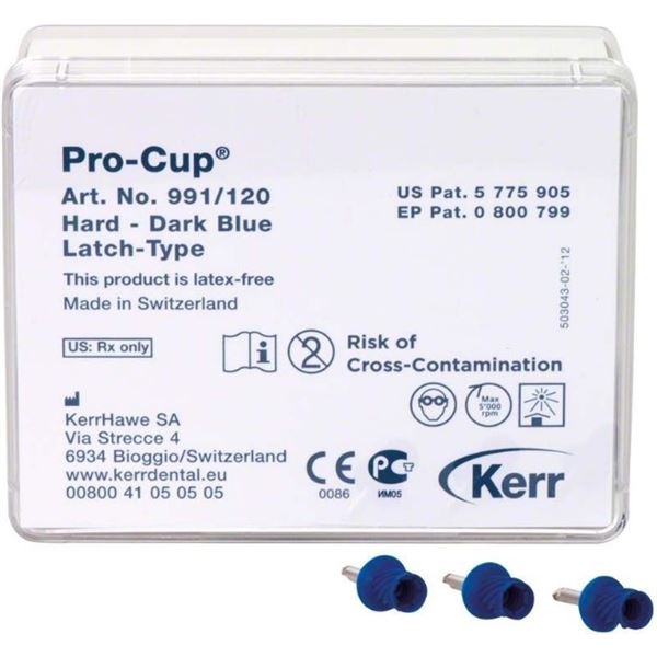 Kalíšky Pro-Cup šroubovací tmavě modrý 120 ks