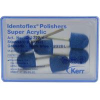 Identoflex Guma Super Acrylic hrubá, tm.modrá s dříkem-granát 6ks