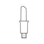 Abutment MULTITECH 3,0 rovný 1ks