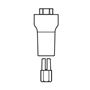 Exaconnect 3.0/3 mm rovný