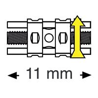 Šroub super mikro pro dolní čelist 11 mm 10 ks