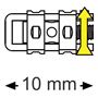 Šroub super mikro sektorový 10 mm 100 ks