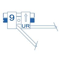 Distalizer 9 mm - dolní levý, 1 ks