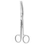 Nůžky chirurgické zahnuté tupé; 150 mm