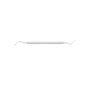 Lžička oboustranná lomená ostrá, 2 mm; 17 cm