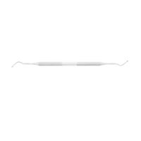 Lžička oboustranná ostrá, 2 mm; 17,4 cm