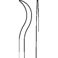 Srpek na zubní kámen; 0,9 mm, 15,5 cm