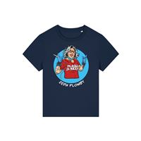 Tričko dámské modré „Jedu plomby“