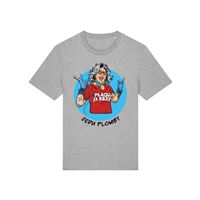 Tričko pánské krátký rukáv šedé s potiskem "Jedu plomby" vel. L