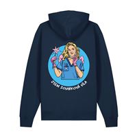Mikina unisex modrá „Jsem zoubková víla“
