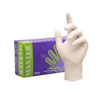 Rukavice Maxter Latex lehce pudrované vel. S, 100ks