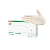 Rukavice Sentina Ivory Latex bez pudru vel.  L 100 ks