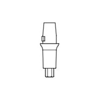 Abutment TI-BASE 3,0/4,1mm 1ks