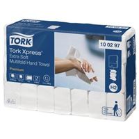 Ručníky papírové Tork PREMIUM H2 extra soft bílá 2100ks