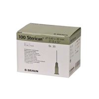 Jednorázové injekční jehly Sterican oranžové 0,5x25mm (dentální)