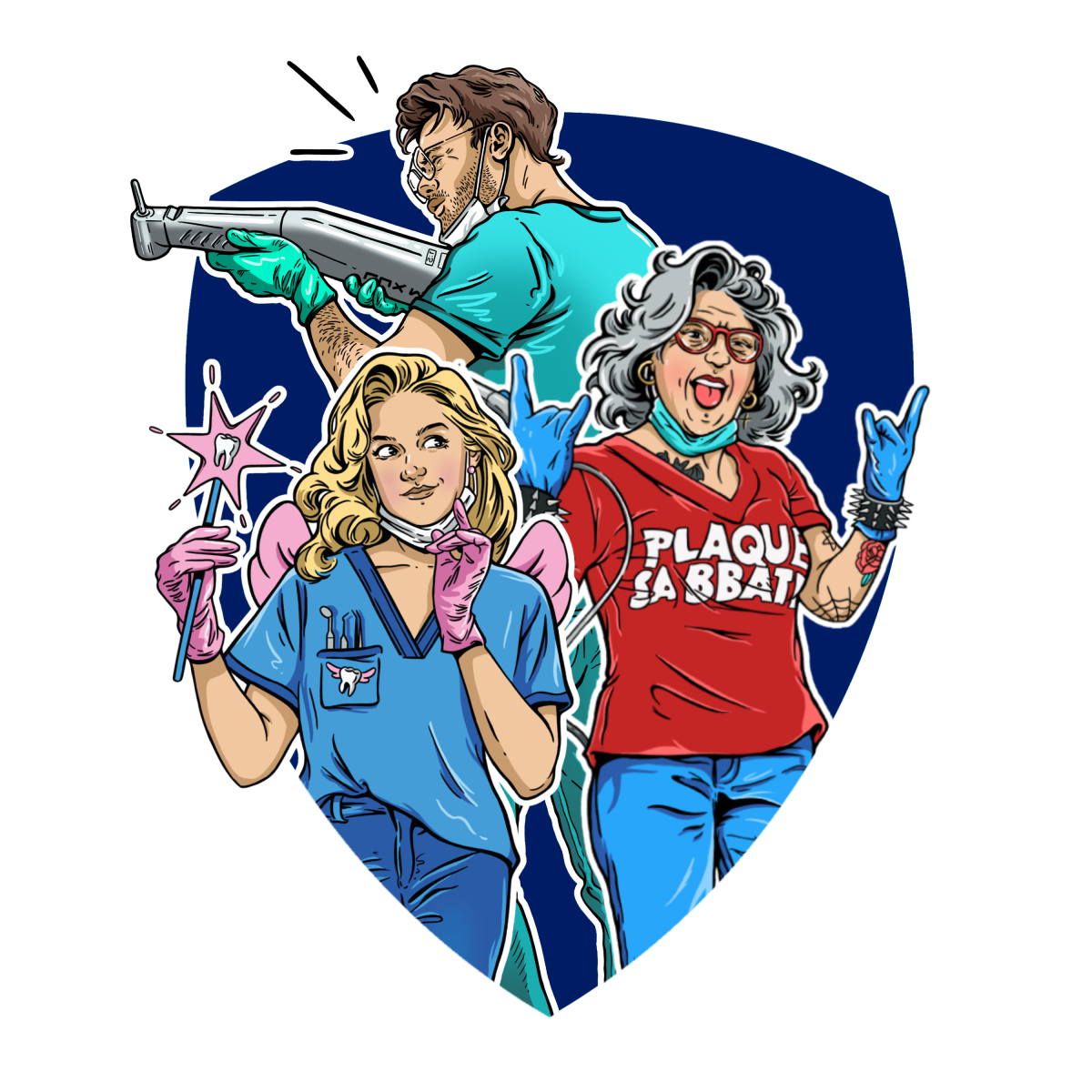 Alice Slavíček - Odonto Merch - autorský vizuál