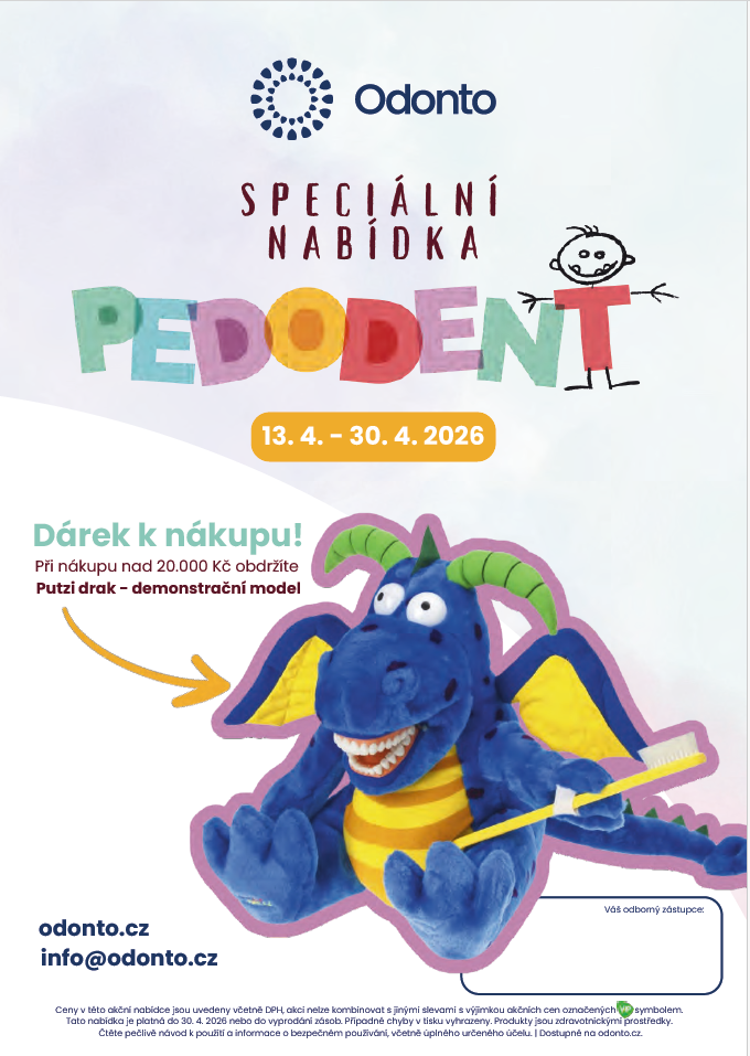 Speciální nabídka Pedodent 2026